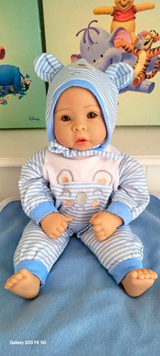 Babypuppe babys mit blau - babypuppe,