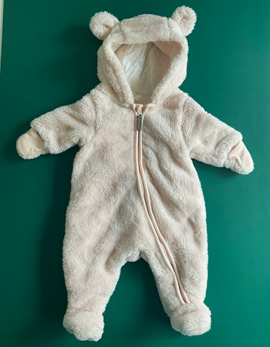 Baby fleece strampler - h&m, fleece-strampler