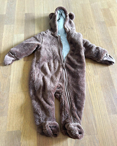 Baby strampler einteiler - einteiler, braun