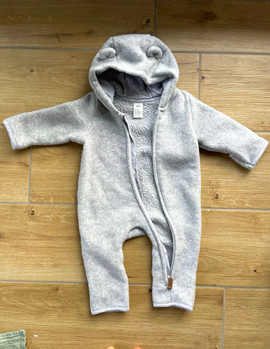 Baby fleece strampler - baby, fleece-strampler