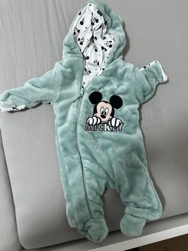 Disney baby fleece strampler - baby, fleece-strampler