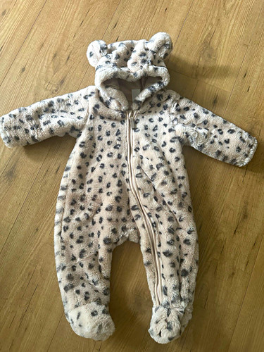 Baby fleece strampler mit - h&m,