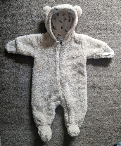 Baby fleece overall mit - baby, fleece-overall