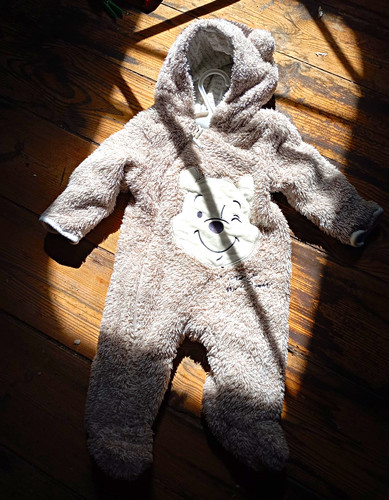 Baby fleece strampler mit - h&m,